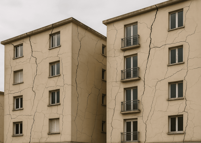 Rachaduras, Trincas e Fissuras: Saiba identificar e agir a tempo